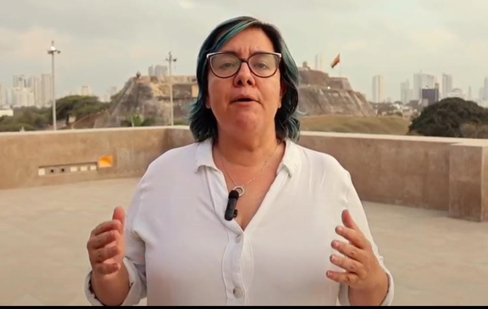 Ana María González, Secretaria del Interior Cartagena.