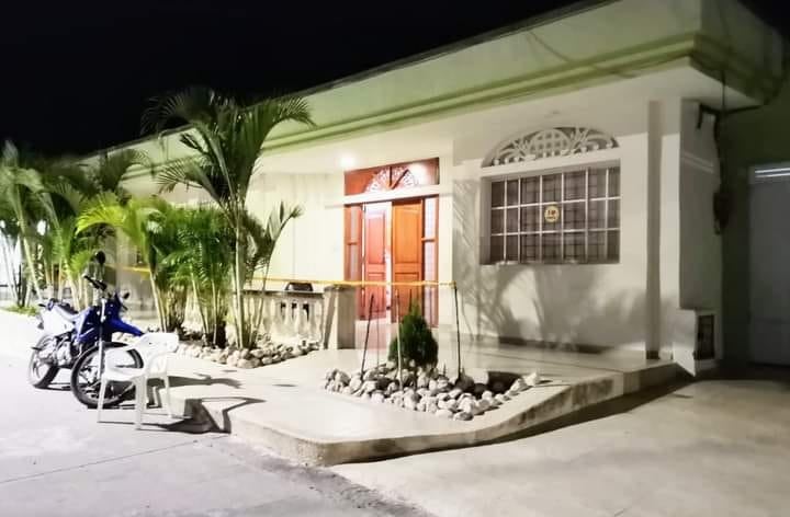 la residencia ubicada en el barrio Ospina Pérez de Corozal