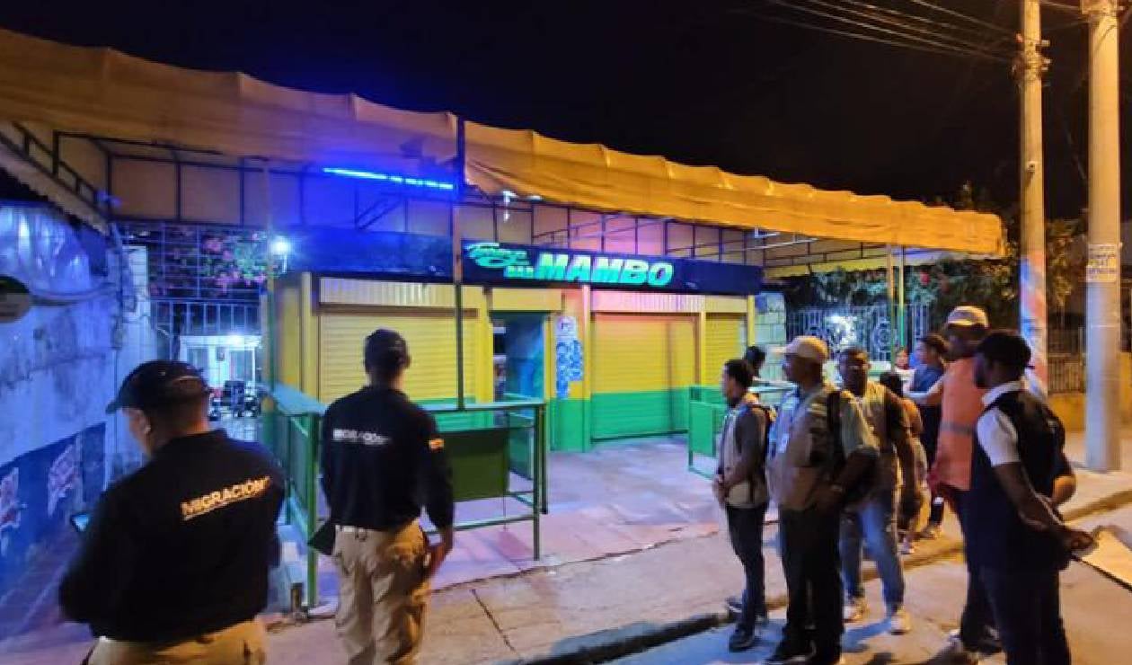 Operativo de control y seguridad en Olaya Herrera