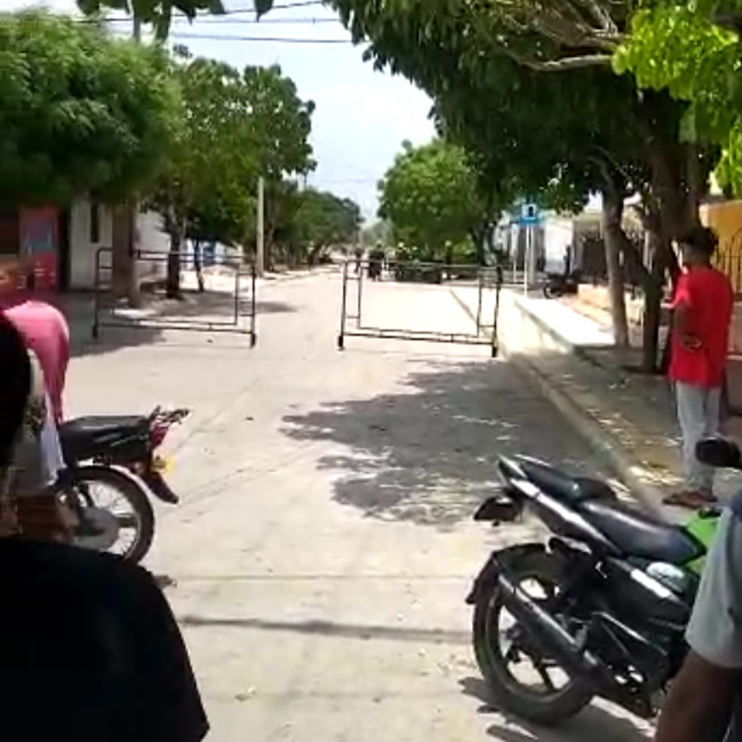 Asonada en la población atlanticense