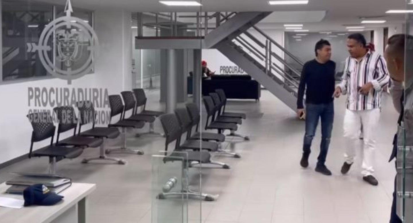 El cantante de música vallenata Jorge Iván ‘Churo Díaz’, declaró ante la Procuraduría General de la Nación.