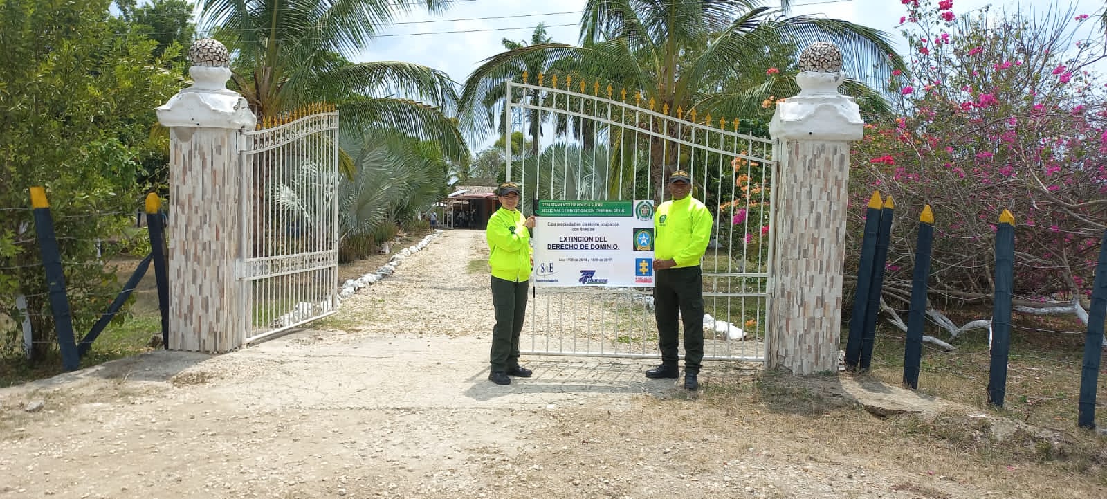 Finca ubicada en zona rural del municipio de Toluviejo quedó en poder de la SAE