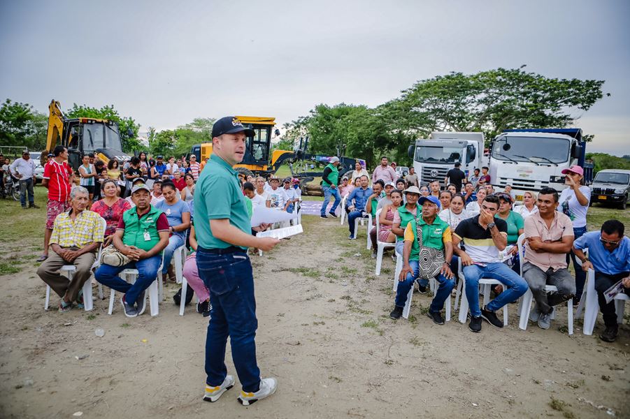 El proyecto fue lanzado y socializado en el corregimiento de Las Peñas, en Corozal