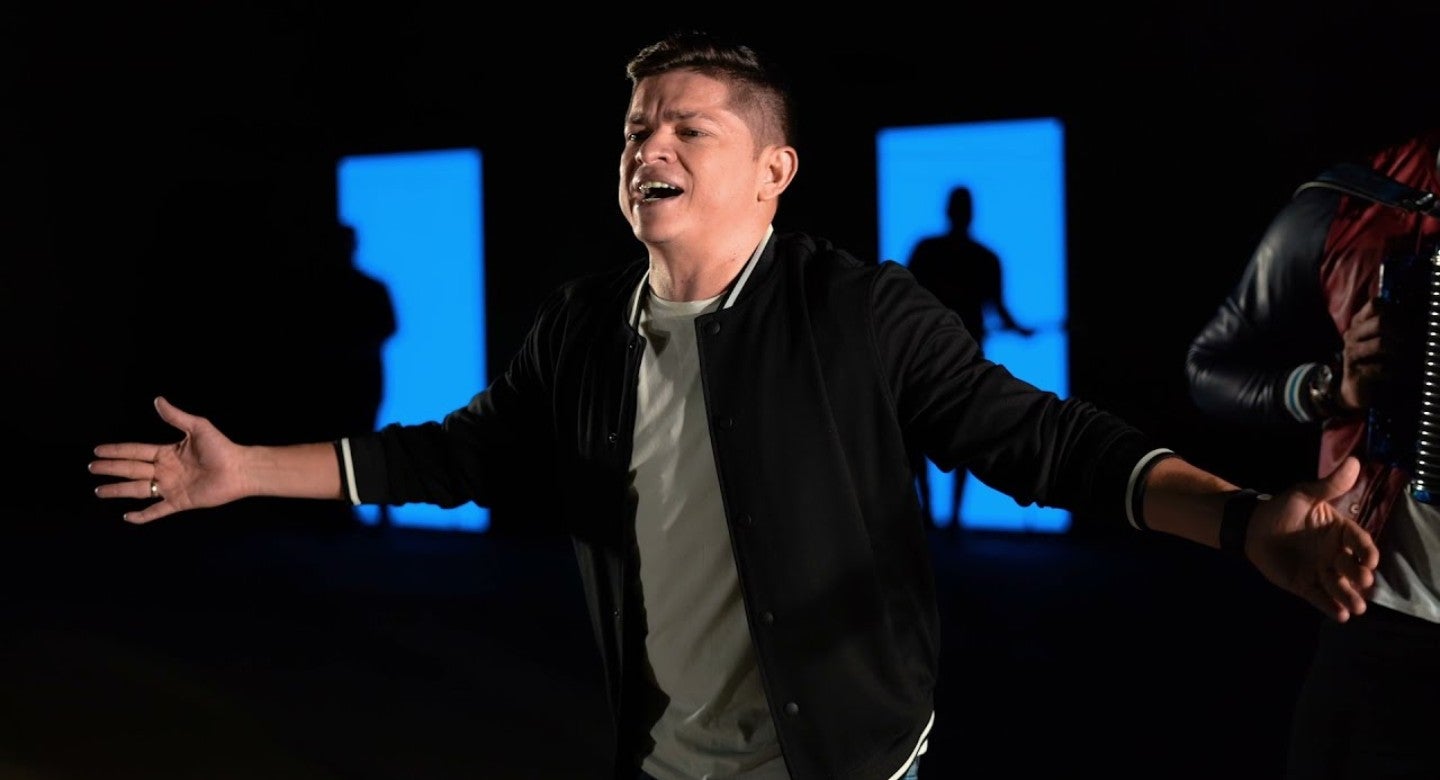 Cantante de música vallenata Mono Zabaleta