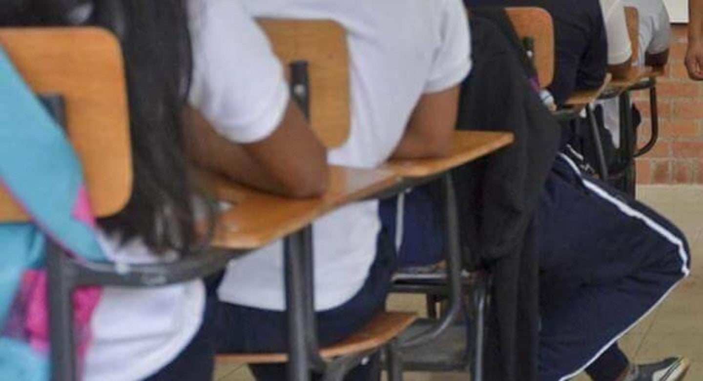 El hecho fue puesto en conocimiento las secretarías de Salud y Educación.