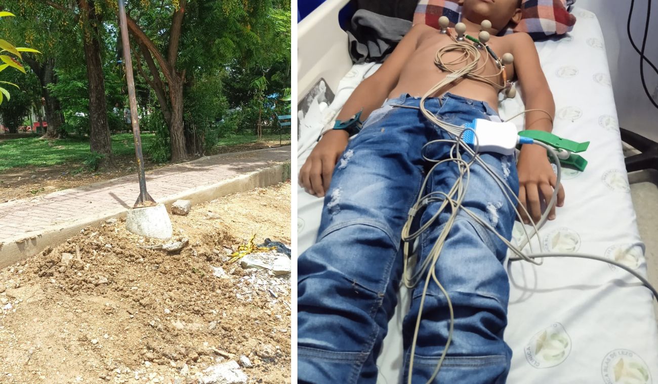 Yostin Maranto. Afectado