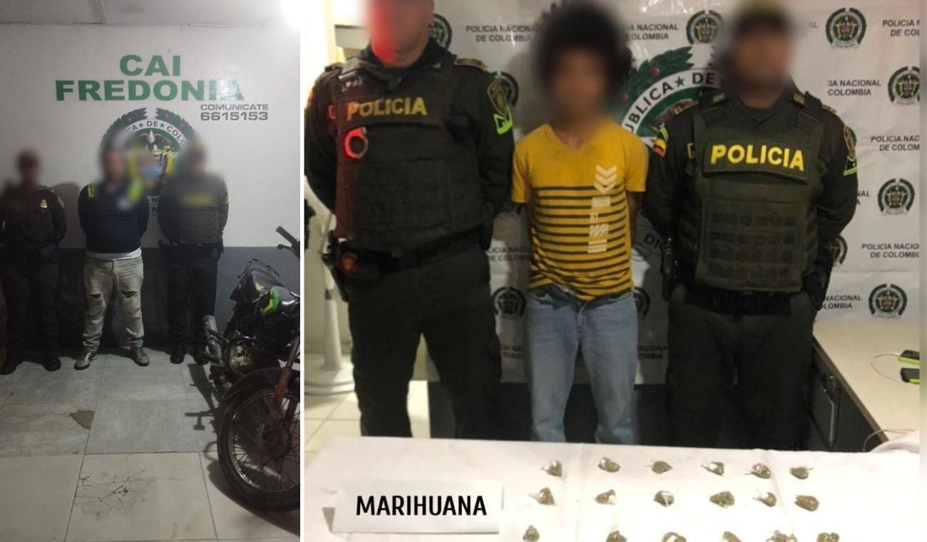 Los capturados quedaron a órdenes de al Fiscalía