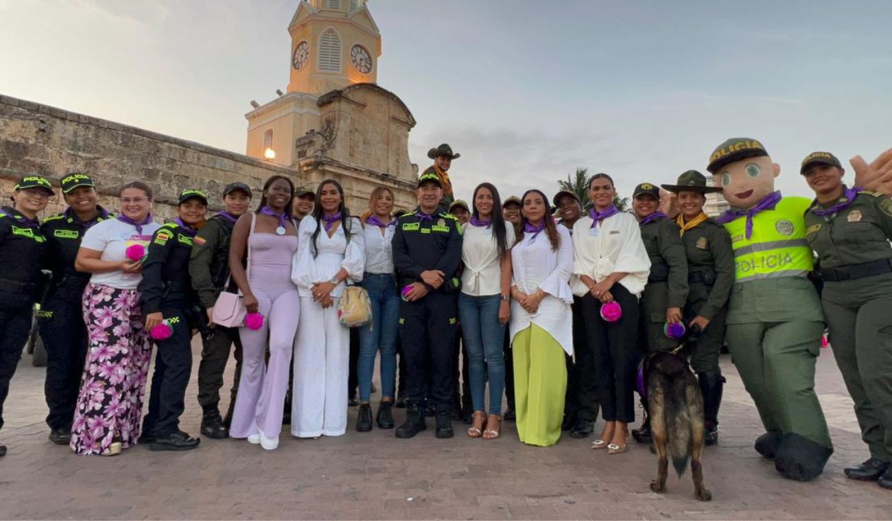 Patrulla Púrpura de la Policía Metropolitana de Cartagena