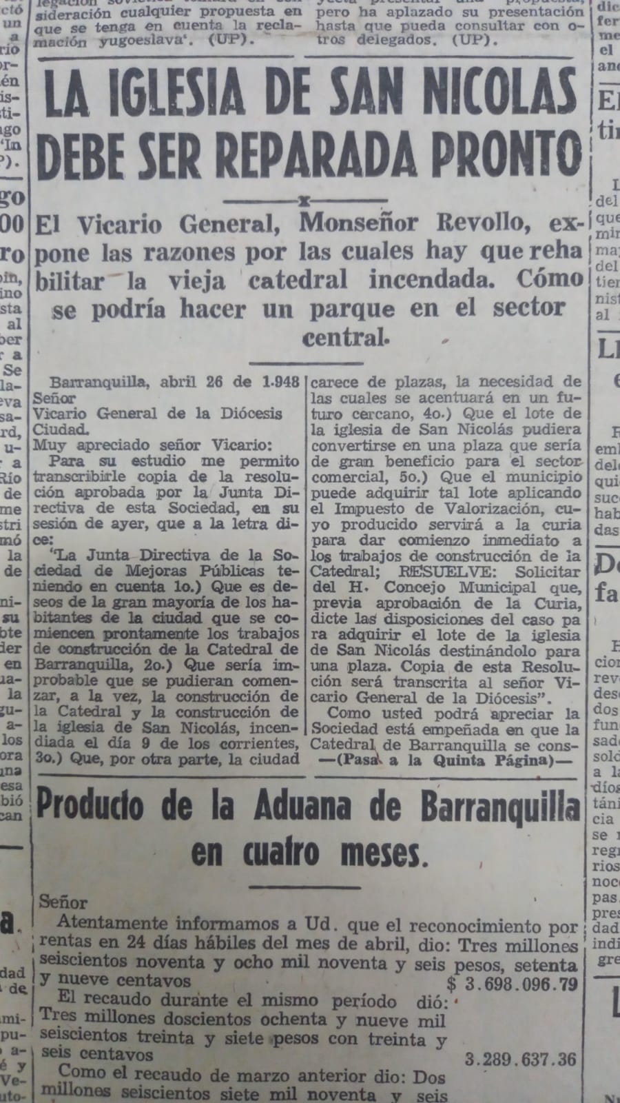 Iglesia San Nicolás historia