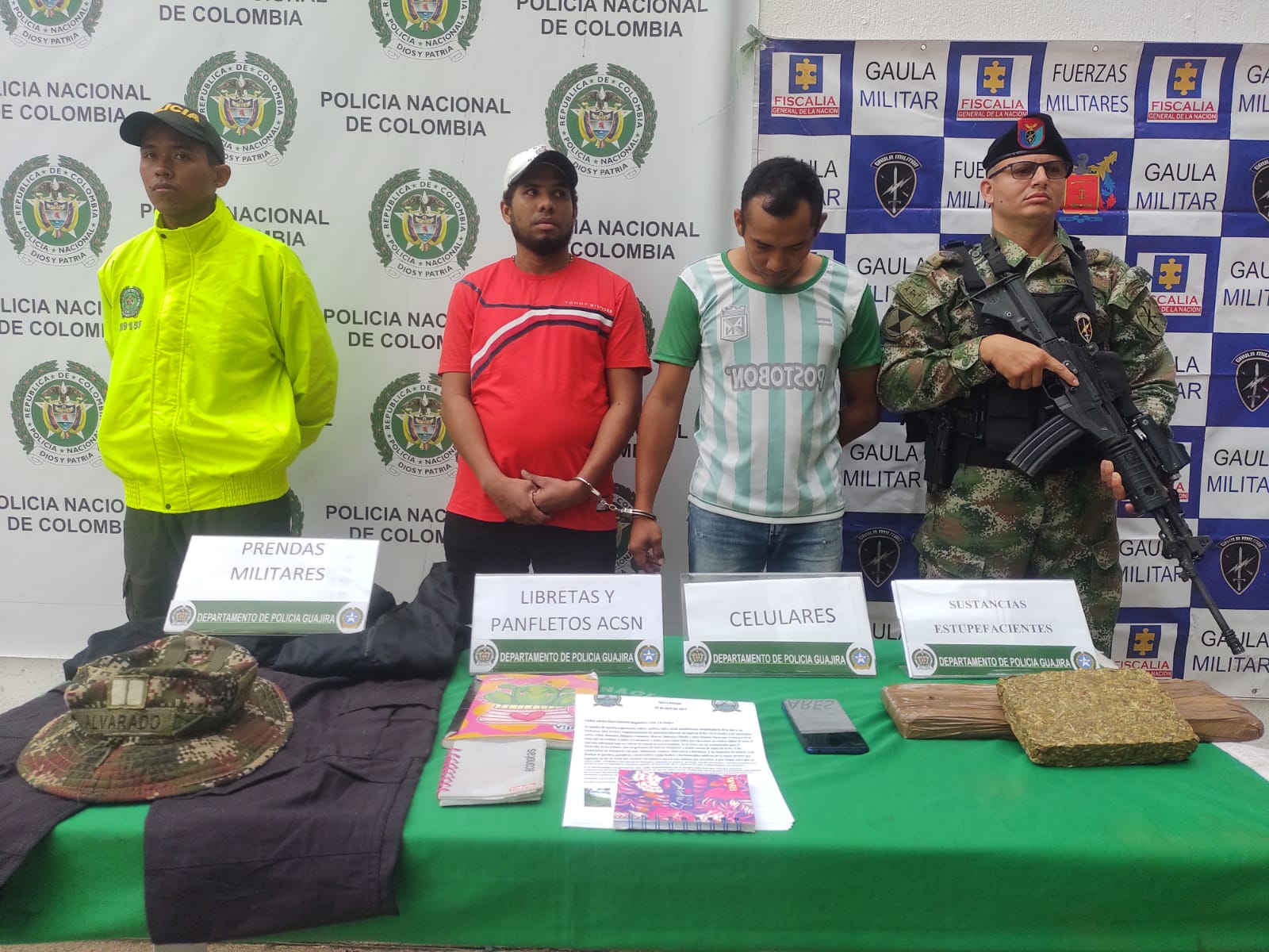 El operativo se dio en Riohacha, La Guajira.