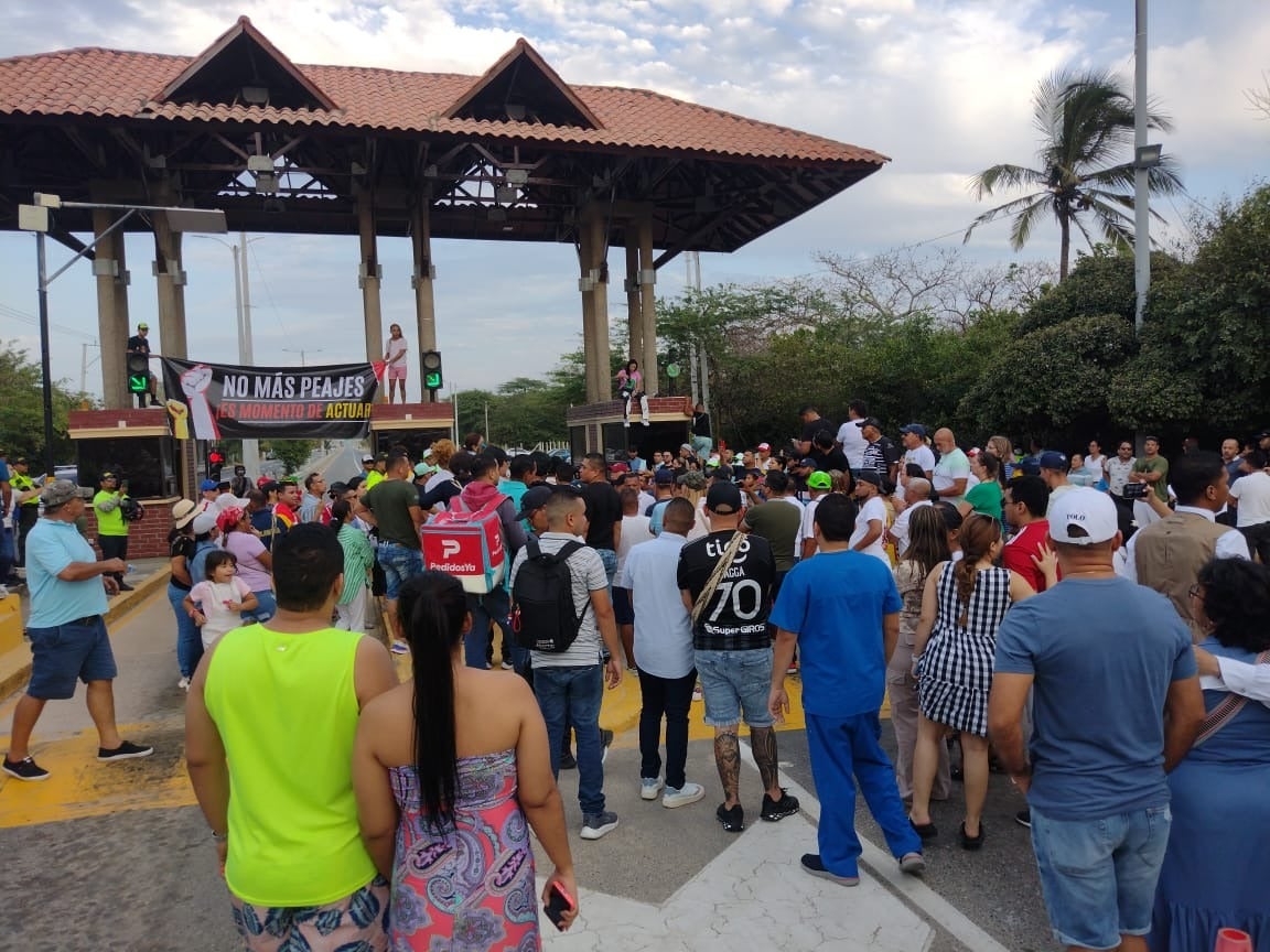 el próximo 16 de mayo se retomaría el cobro en el peaje en la Vía al Mar