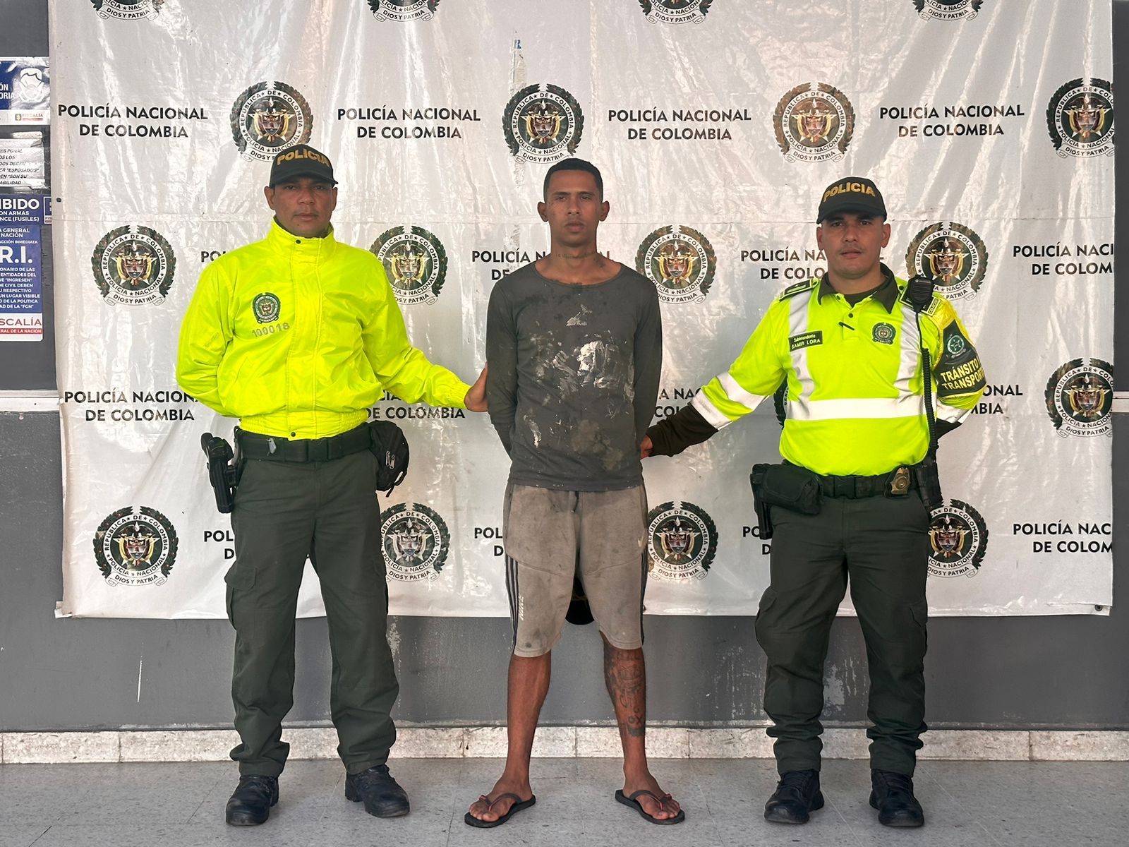 Fue capturado en la Ciudadela 20 de Julio