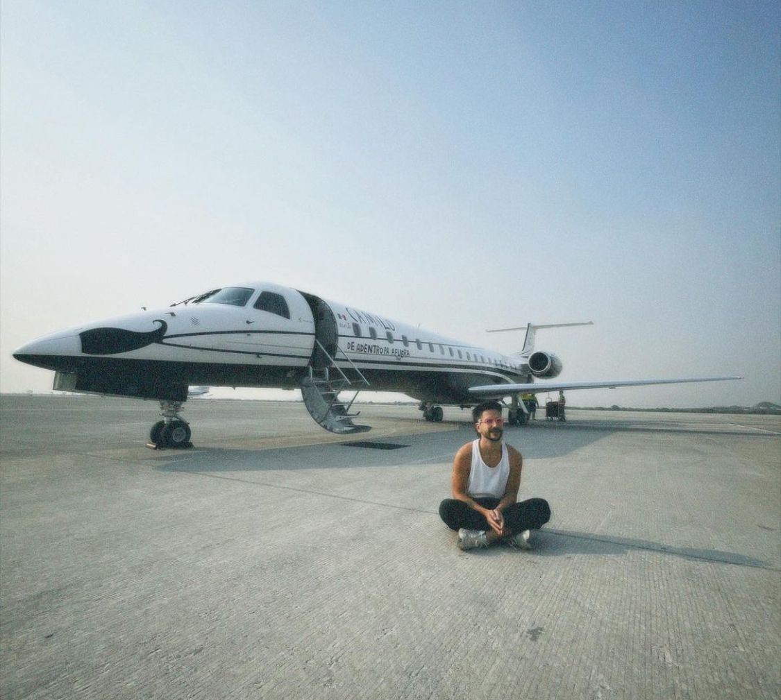 Avión privado de Camilo Echeverry