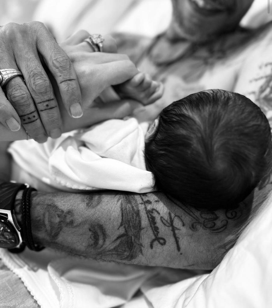 Bebé de Marc Anthony y Nadia Ferreira