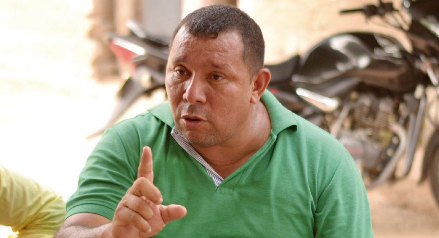 Alcalde de El Copey, Cesar, Francisco Meza Altamar.