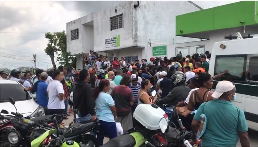 Disturnios en el barrio Carlos Meisel.