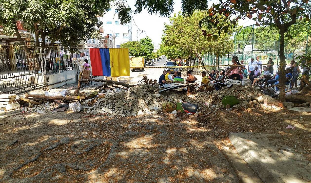 Calle La Lengua en Los Calamares