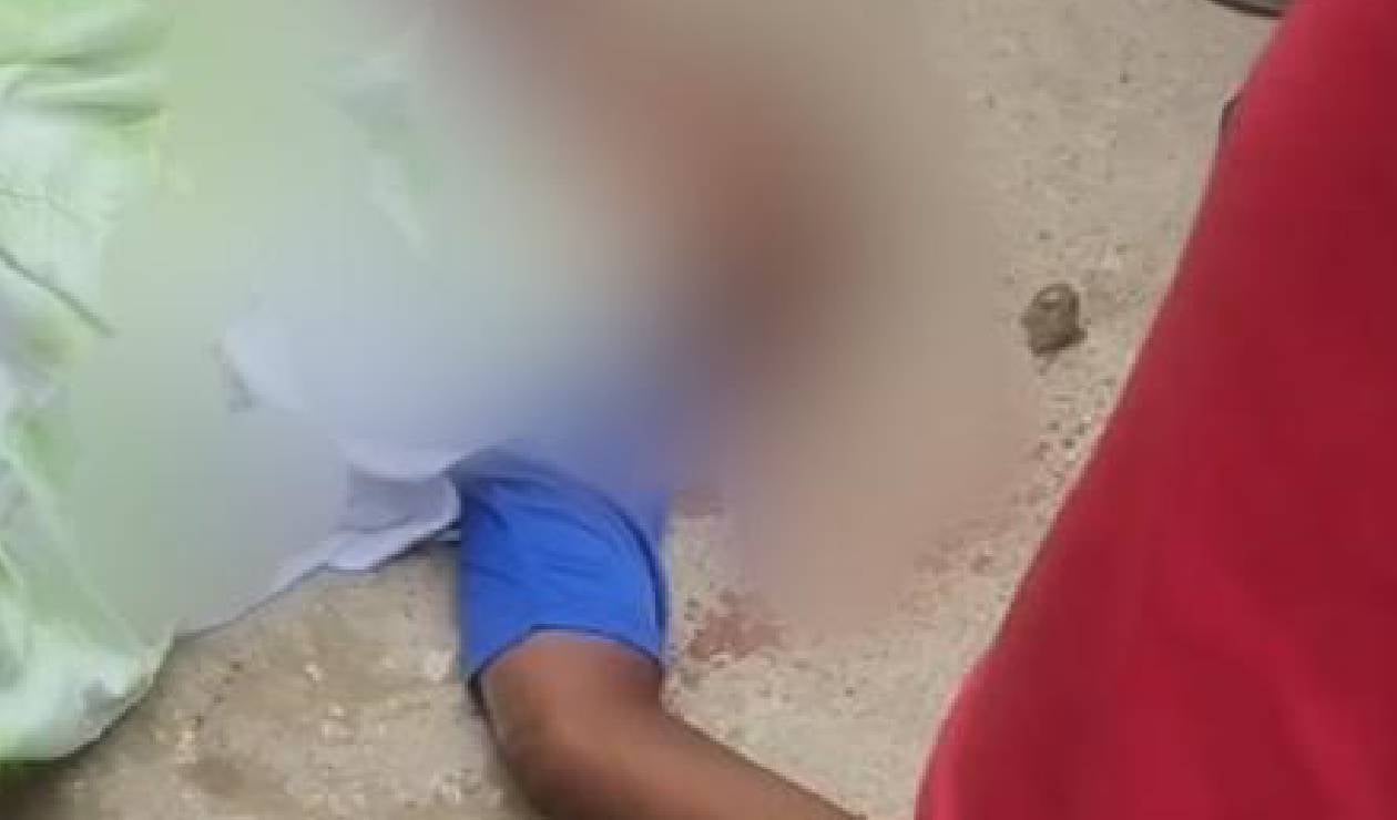 El suceso ocurrió la mañana de hoy en el barrio Nelson Mandela