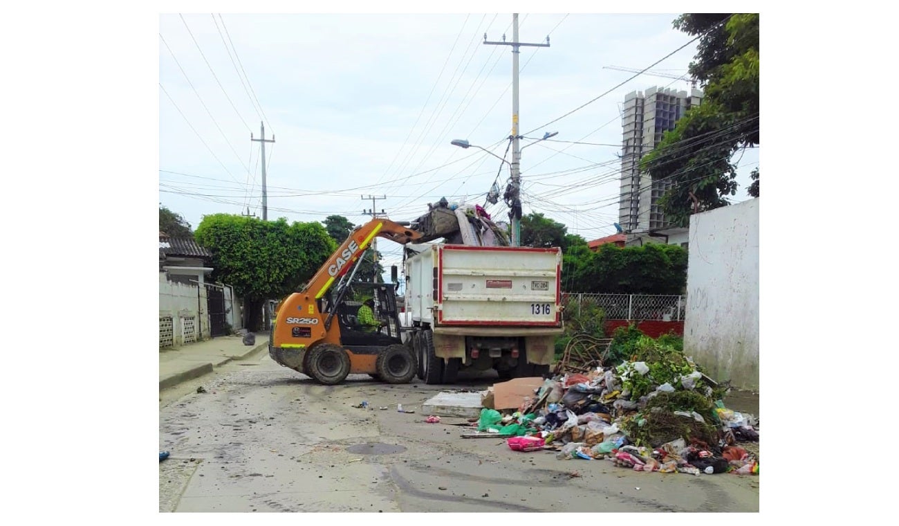 Carro recolector de Pacaribe