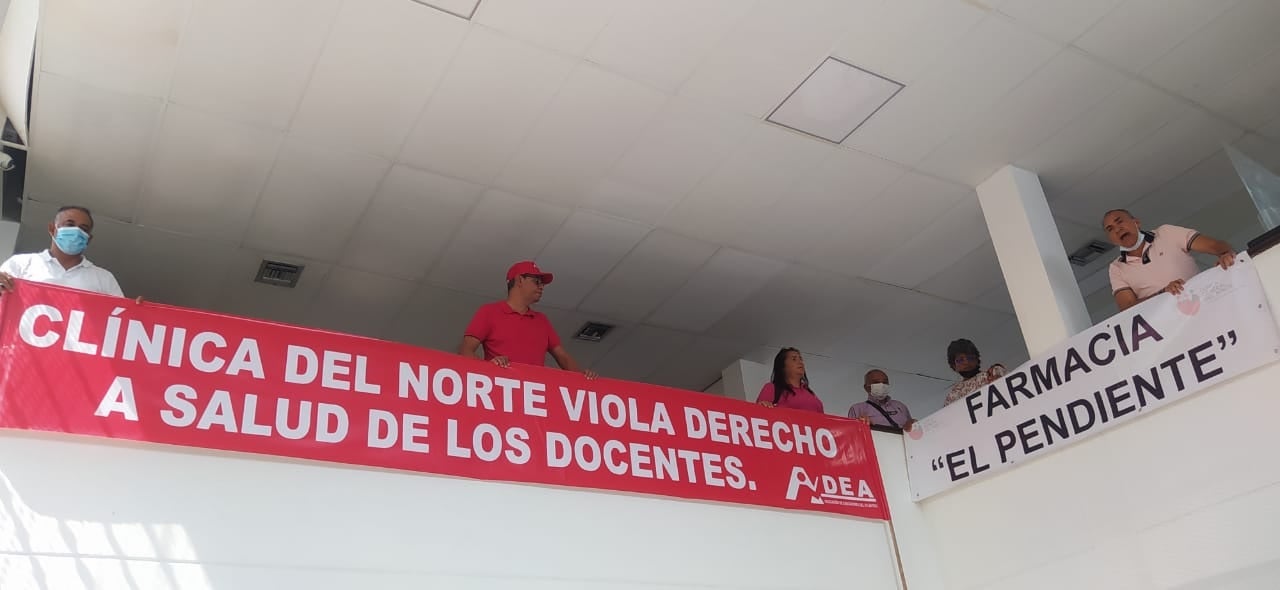 Paro de docentes en el Atlántico.