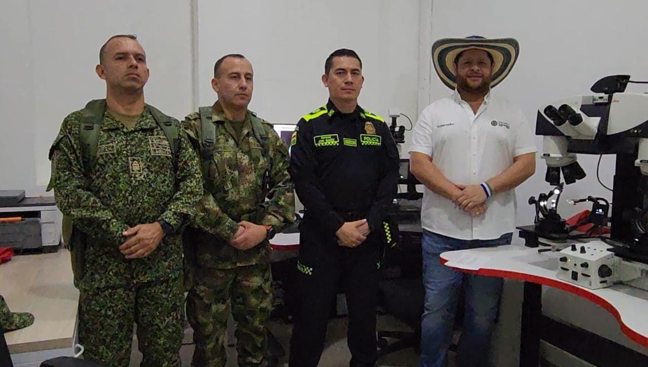 El acto de entrega fue en la Sijín