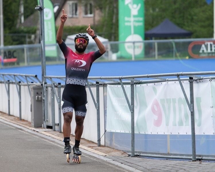 Alex Cujavante, patinador atlanticense.