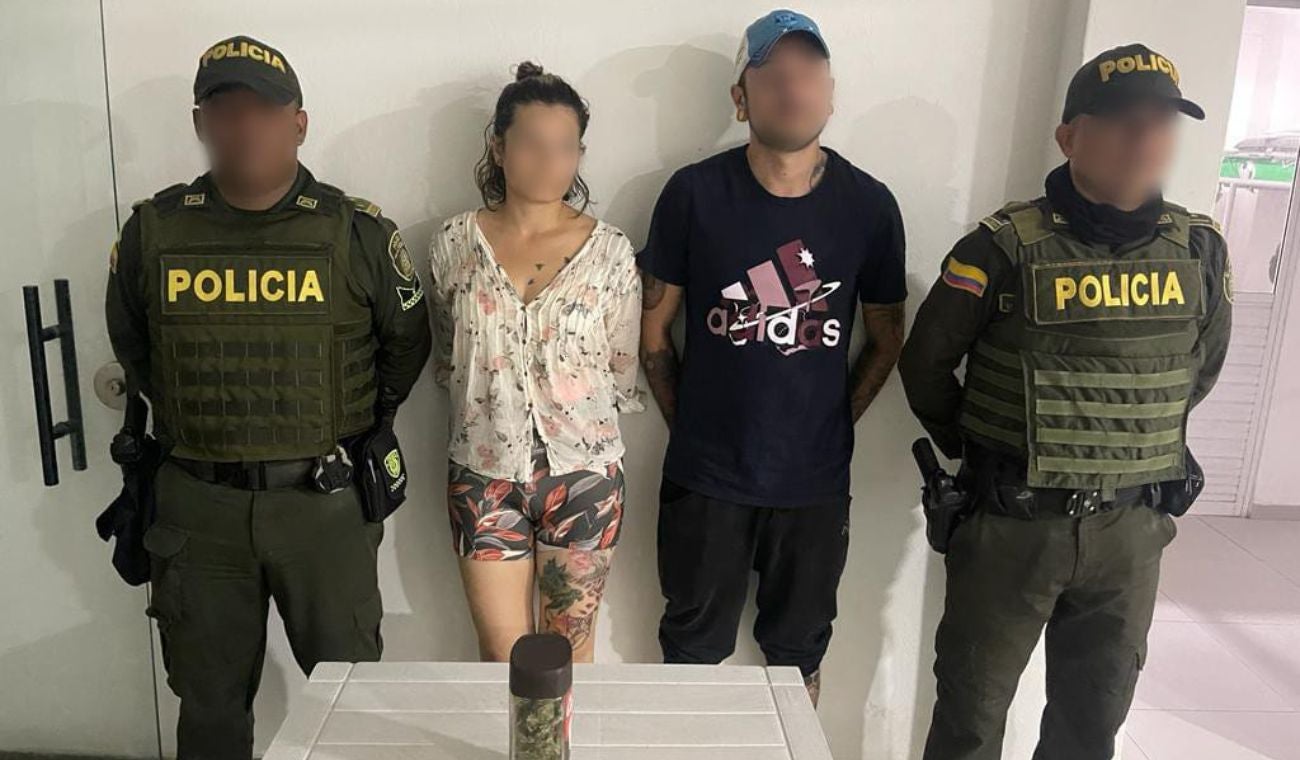 Las capturas se dieron en el municipio de Turbaco y Cartagena