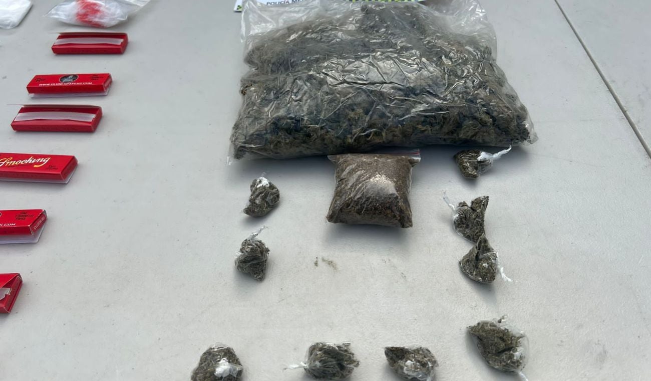 Expendían marihuana, base de coca y cocaína