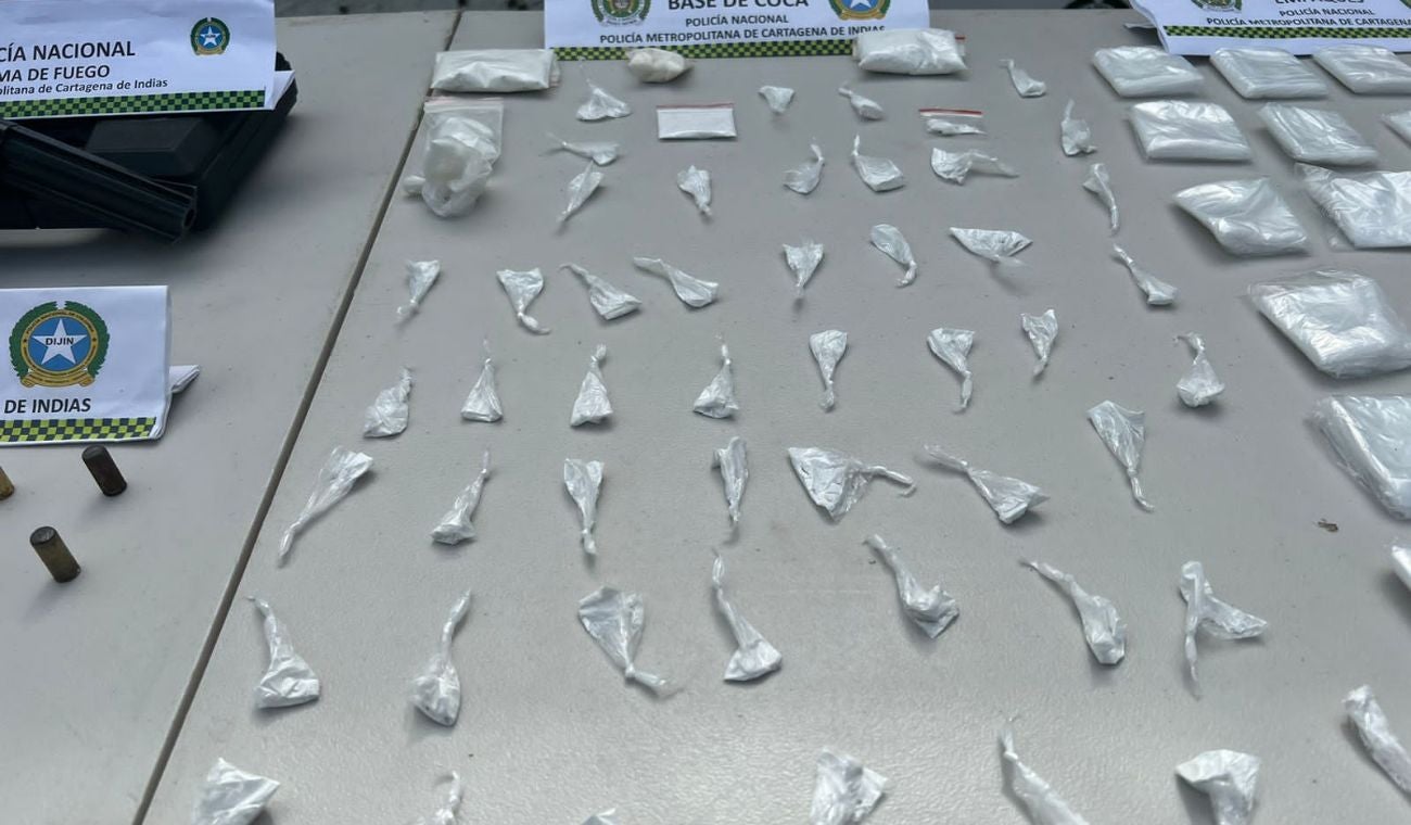 Expendían marihuana, base de coca y cocaína