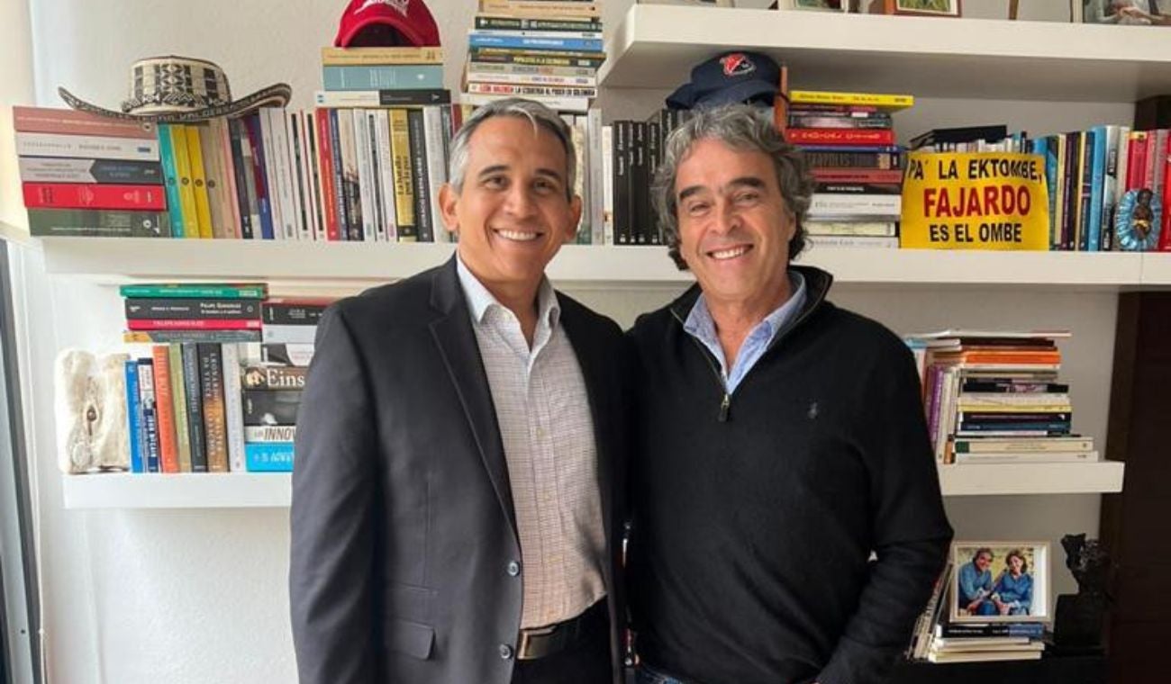 Alfonso Lastra Fuscaldo y Sergio Fajardo