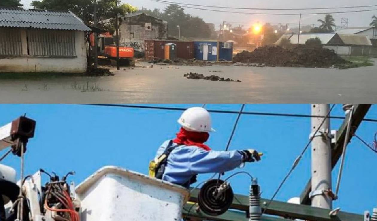 Sectores de Cartagena sin luz