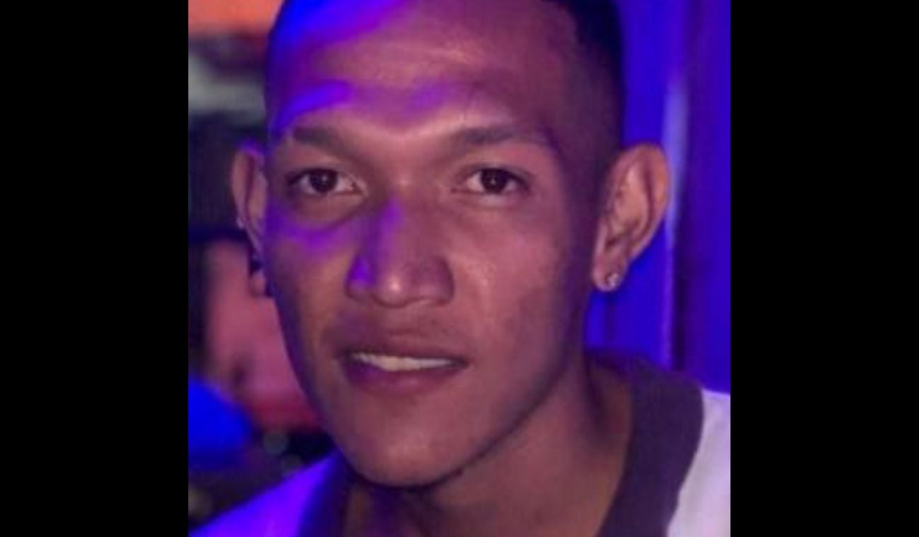 Luis José Sayas Olmos de 22 años. Asesinado