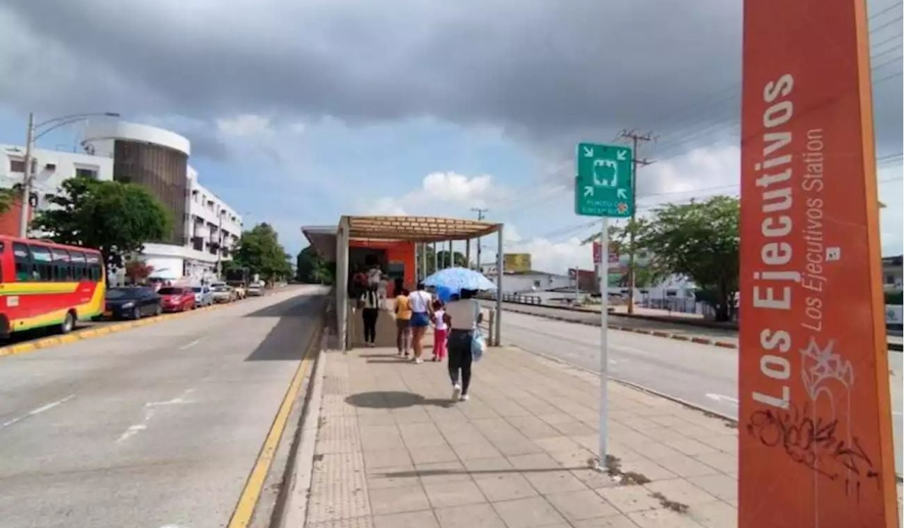 Estación de Transcaribe Los Ejecutivos