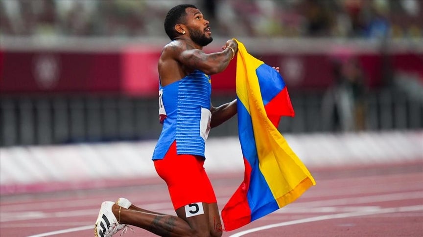 Colombia, Mundial de Atletismo, Anthony Zambrano