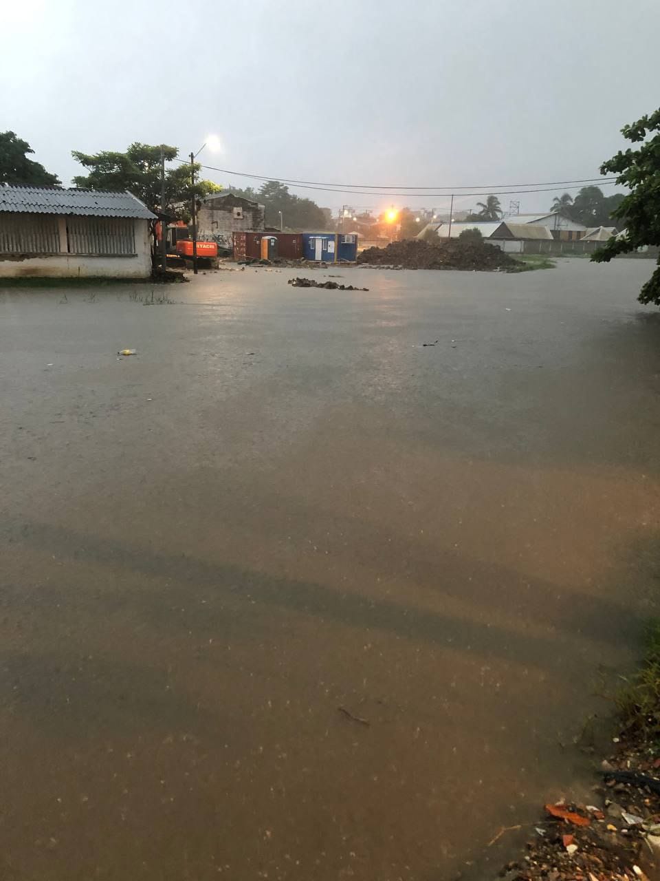 Calle del barrio las Palmeras