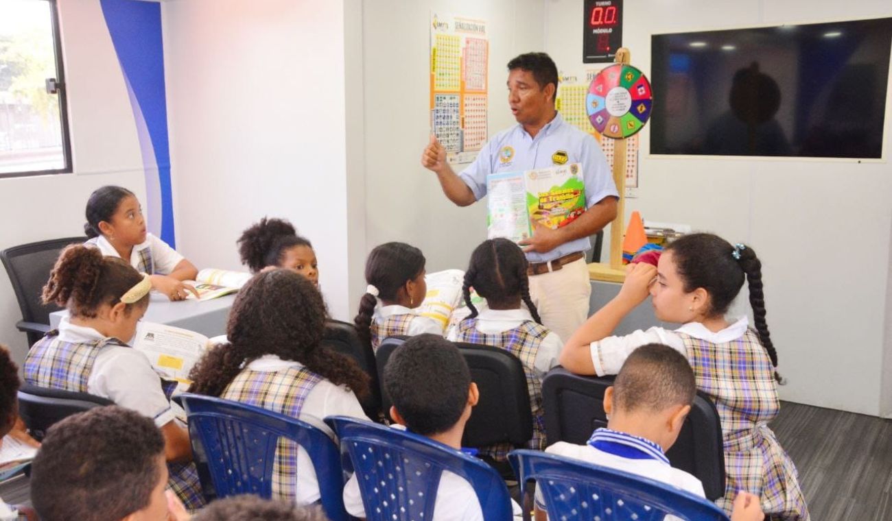 Los beneficiados fueron los estudiantes de la Institución Educativa Antonia Santos