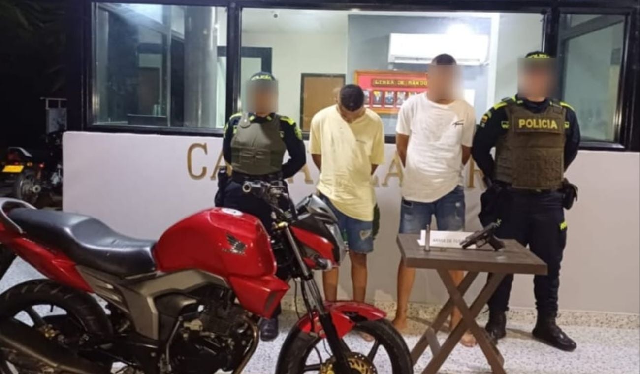 Fueron colocados a órdenes de la Fiscalía General de la Nación