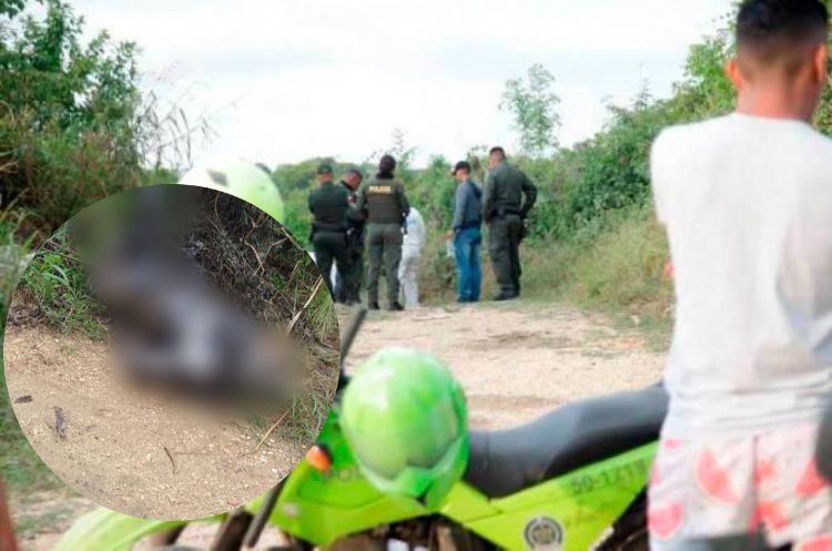 hallazgo de cuerpo calcinado