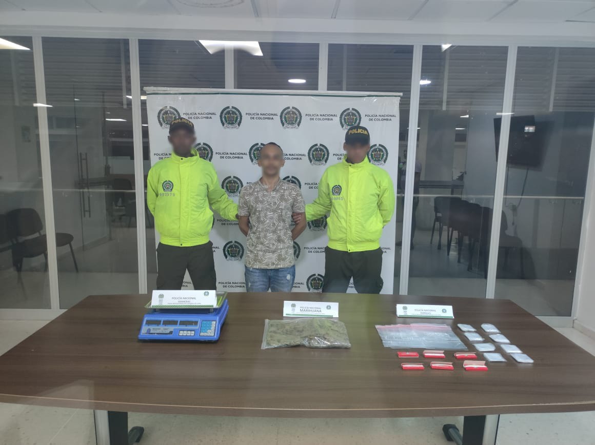 Cayó alias ‘El Paisa’, presunto expendedor de drogas en Cartagena.
