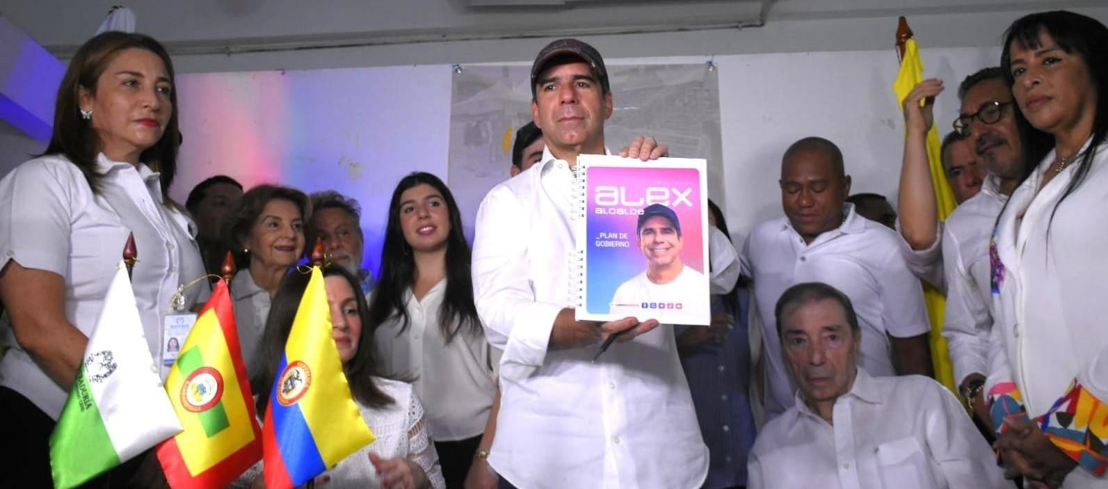 Alejandro Char, candidato a la alcaldía de Barranquilla.