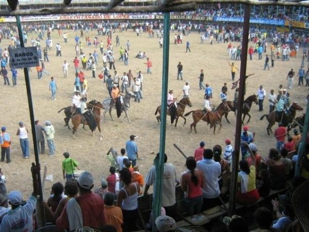 Corralejas en el corregimiento de Las Compuertas, en Manatí.