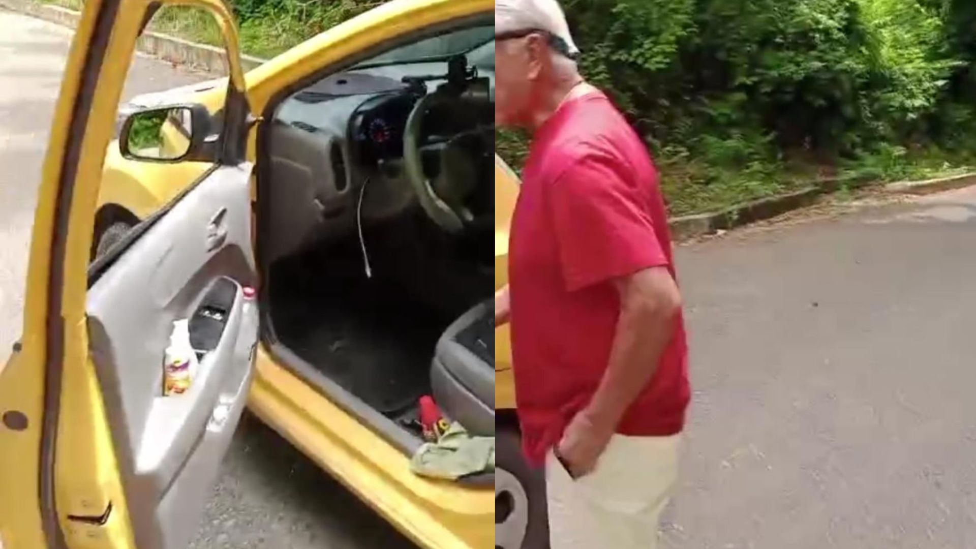 atraco a turistas en taxi