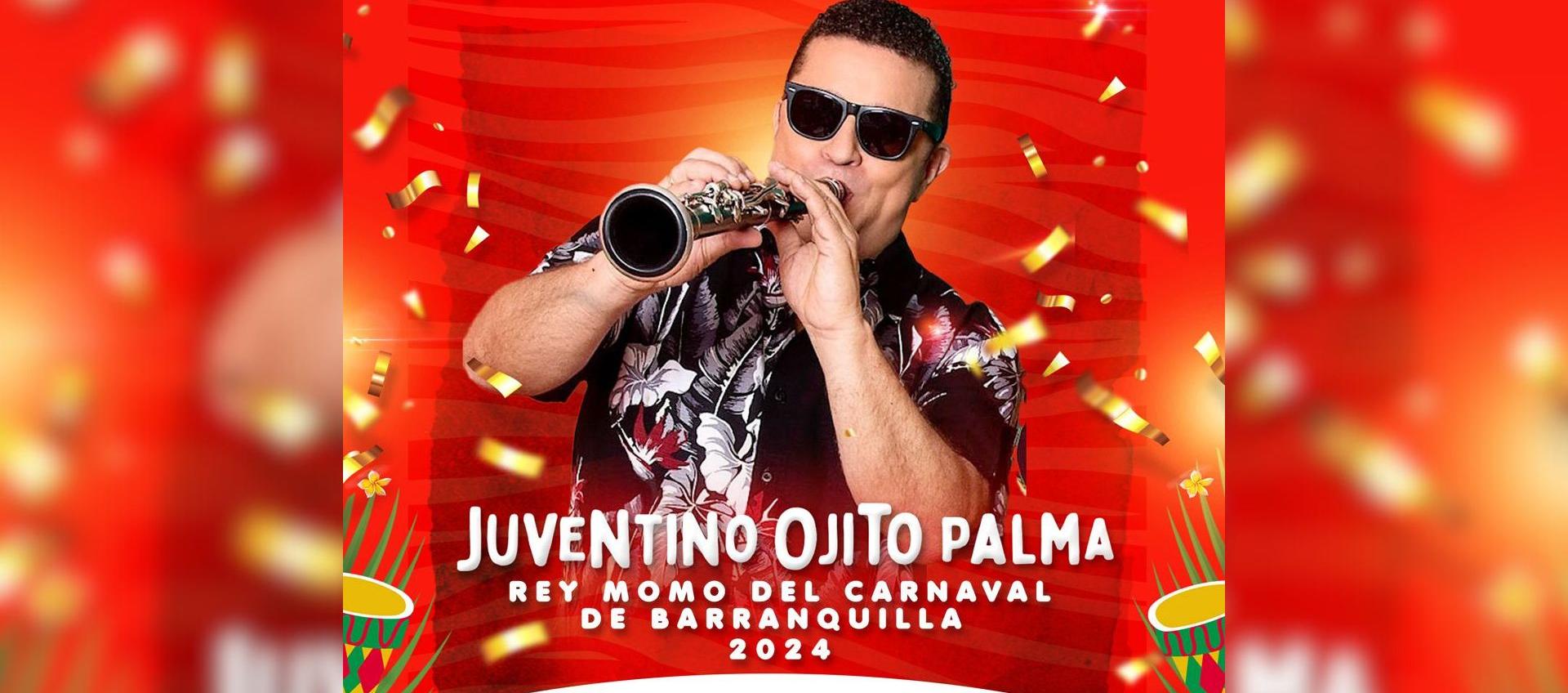 Juventino Ojito, Rey Momo 2024