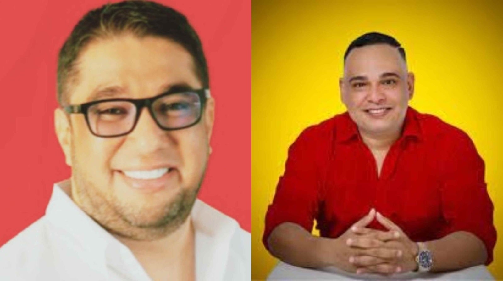 Plinio Cedeño, alcalde electo de Puerto Colombia, y Fabian Bonett, elegido en Galapa.