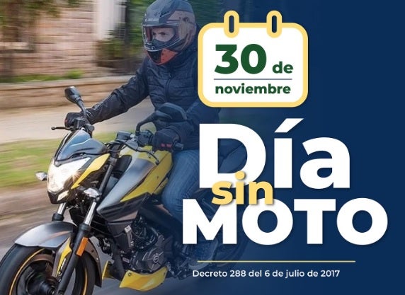Este 30 de noviembre se cumple en Soledad el 'Día Sin Moto'
