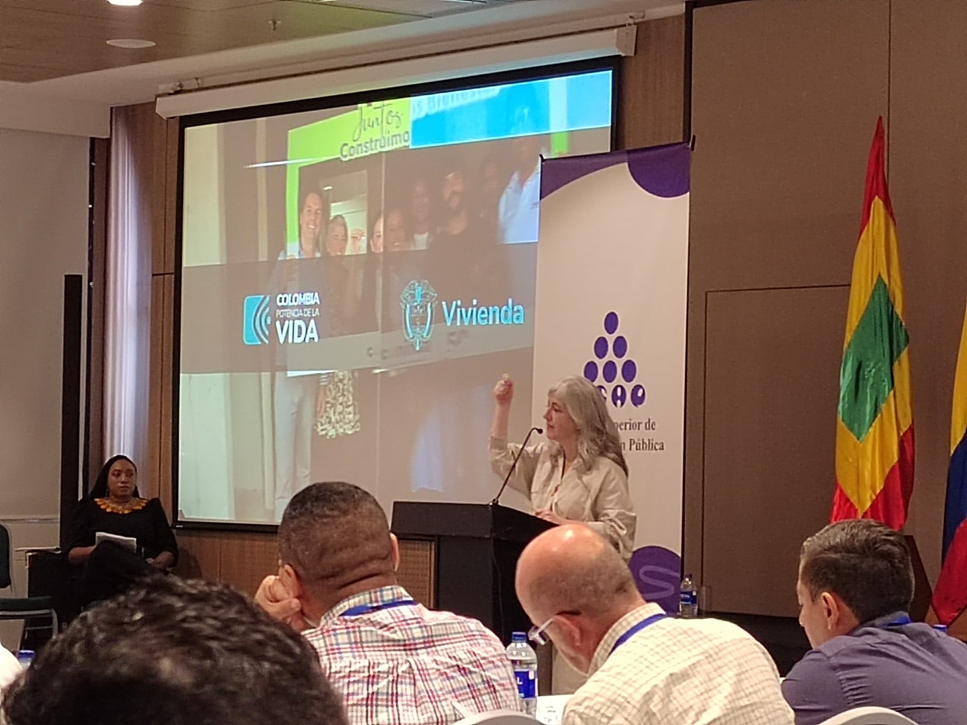 Ministra de Vivienda, Ciudad y Territorio, Catalina Velasco