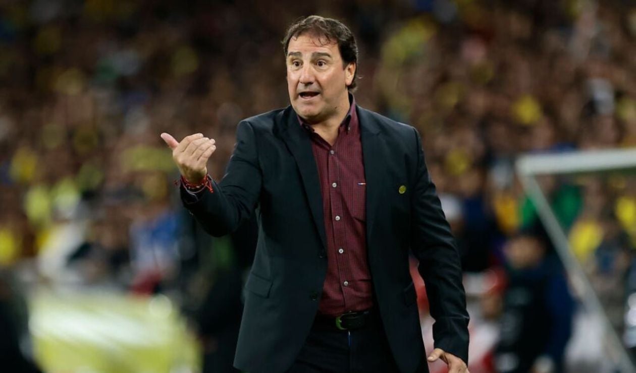 Néstor Lorenzo en Colombia vs. Brasil