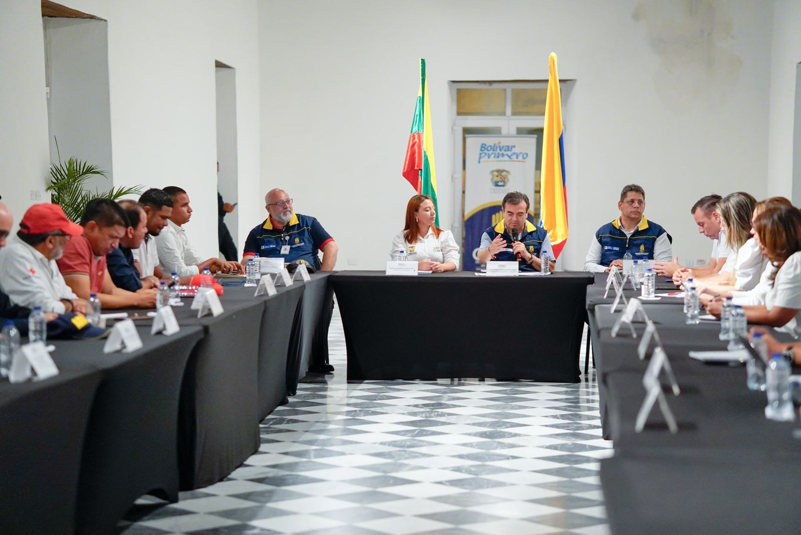 Desarrollan PMU para la atención de emergencia por ola invernal en Bolívar