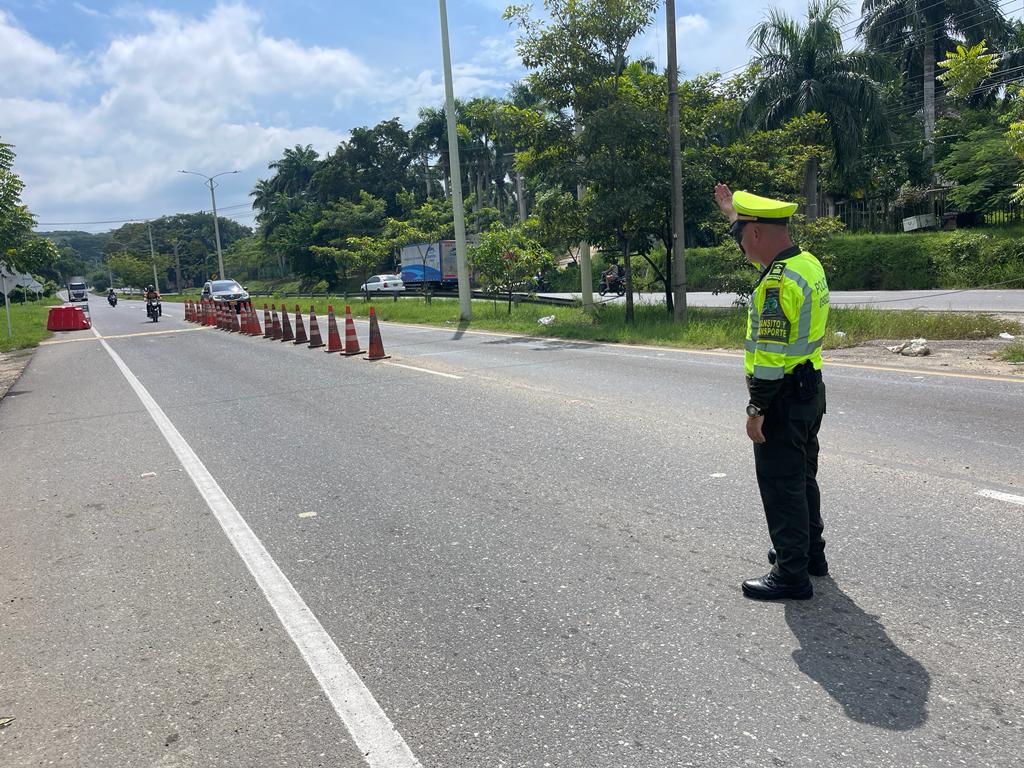 Listo dispositivo de la Policía de Tránsito para este puente festivo en Bolívar