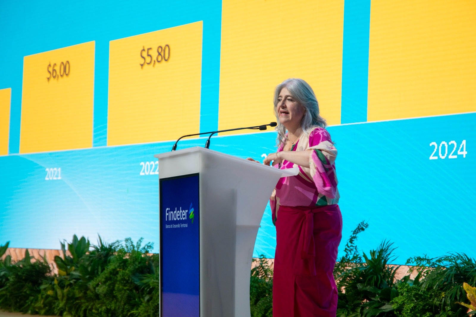 Ministra de Vivienda, Catalina Velasco